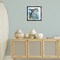 Stupell Industries Water Splashing Fish Floater Framed Canvas Wall Art Design by LSR Design Studio